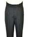 Double Pleated Pants Dress Pants Charcoal Grey