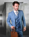 Stella Blue Wool Fabric Suit