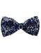 Sparkly Bow Tie Sequin Fabric Rhinestone Bowtie Royal Blue ~ Black ~ Silver