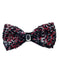 Sparkly Bow Tie Sequin Fabric Rhinestone sequin Bowtie Red ~ Black ~ Silver