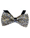 Sparkly Bow Tie Sequin Fabric Rhinestone sequin Bowtie Gold ~ Silver