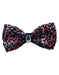 Rhinestone Bowtie Red ~ Black ~ Silver