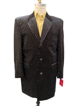 Black and Gold Suit