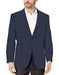Navy Blue/Blue Check 100% Cotton Modern fit 2 button side vent jacket