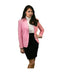 Two Button women Blazer In Pink