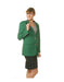 Two Button  women Blazer In Kelly Green