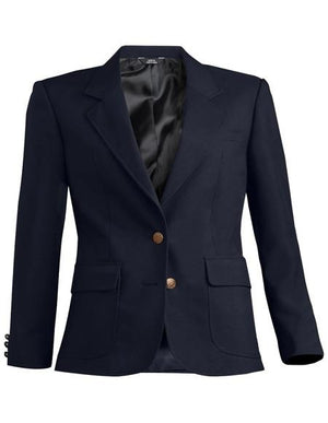 Two Button Dark Navy Women Blazer