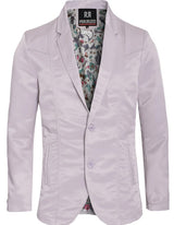 Men's Slim Fit Western Blazer Sport Coat Silver Sacos Vaqueros Para Hombre