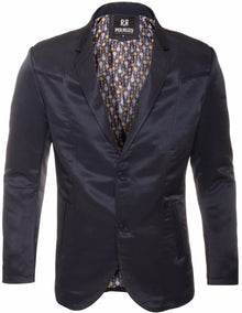 Men's Slim Fit Western Blazer Sport Coat Navy Sacos Vaqueros Para Hombre