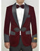Burgundy ~ Maroon ~ Wine Wedding Blazer ~ Sport Jacket + Matching Bow Burgundy Tuxedo
