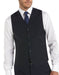 Navy Sharkskin Modern Fit Suits Platinum Suit Separates Vest