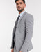 Extra Slim Fit Suit Gray Shorter Sleeve~ Shorter Jacket