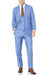 Blue Adjustable Back Strap Front Closure Suits