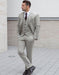 Old Fashioned School Style Suit 1800's Vintage Suits Light Gray