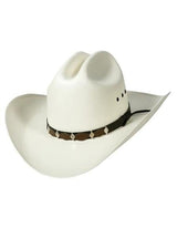 Wild West 100x Straw Hat Traditional Cattleman Crease Crown Hat
