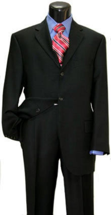 Funeral Attire - Funeral Outfit - Funeral Clothes Men's Black Suit for Funeral  Funeral Attire