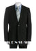 Funeral Attire - Funeral Outfit - Funeral Clothes Men's Solid Black Suit for Funeral Funeral Attire