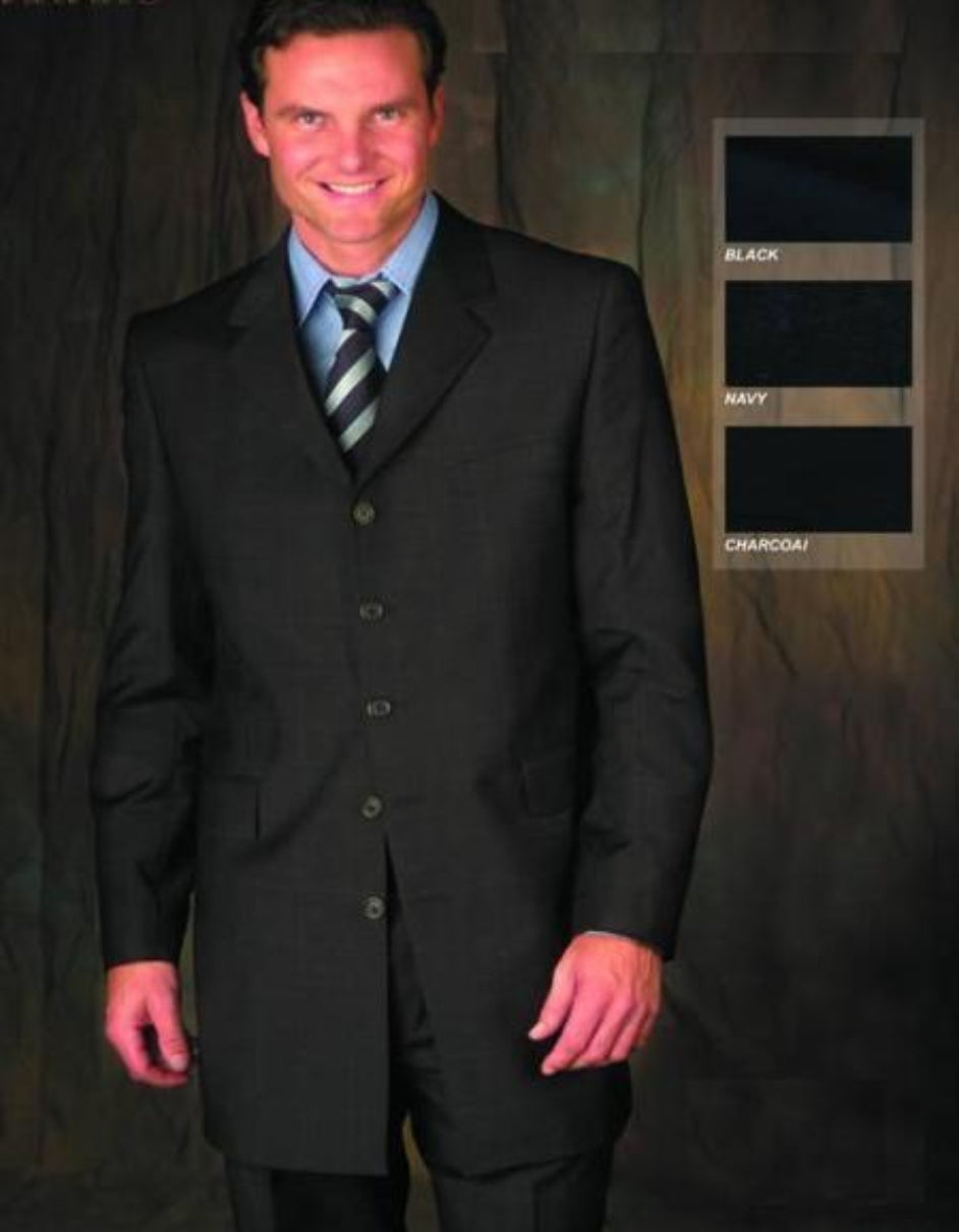 Charcoal Suit Funeral — Perfect Fit Awaits at MensUSA Charcoal / 46 Regular Jacket