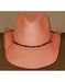 Cowboy Hat Orange Straw For Men