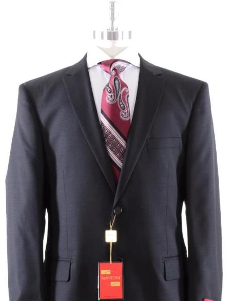 Blue Plaid Suit- High End Suits - High Quality Suits