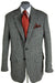 Tweed Sport Coat Grey Herringbone