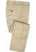 Men's Linen Fabric Pants Flat Front Wheat