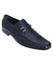 Men'S Black Comfortable Sole Deer Skin Shoes