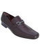 Men'S Los Altos Black Genuine Deer Skin Slip-Ons