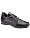 Men's Sneaker Black Crocodile and Soft Calfskin
