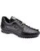 Men's Sneaker Black Crocodile and Soft Calfskin
