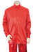 Sateen Shirt and Pants Men's Walking Suit - Silk Leisure Suit Red