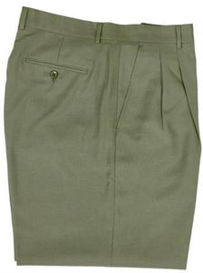 Double Pleated Pants 63-Green