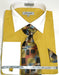 Honey Gold Colorful Men's Dress Shirt