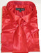 Fire Red Colorful Men's Dress Shirt