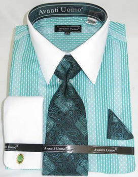 Mens Fashion Dress Shirts and Ties Mint Colorful Men's Dress Shirt MensUSA Mens Fashion Dress Shirts and Ties Mint Colorful Men's Dress Shirt MensUSA