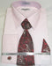 Mens Fashion Dress Shirts And Ties Red Colorful Men'S Dress Shirt