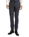 Men's Tweed Pants - Herringbone Pants Navy Blue