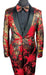 Floral Suits - Paisley Suit - Fashion Suits - Wedding Suit Red