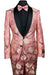 Floral Suits - Paisley Suit - Fashion Suits - Wedding Suit Pink