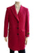 Men's Overcoat - Three Quarter Car coat + Pink