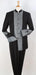 Banded Collar Suit - Mandarin Suit - No Collar Suit - Fashion Tuxedo - Priest Suit