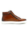 Men's KB670-13 High Top Side Zipper Leather Sneaker
