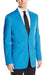 Mens Chambray Sportcoat - Chambray Blazer - Summer Cotton Blazer Blue