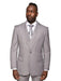 Steven Land Suits 3 Piece Suit Walter Classic Fit Light Grey