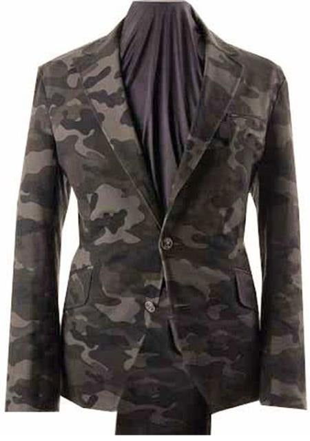 CAMOUFLAGE SUITS - Camo Suits Black