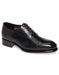 Santoni Tuxedo Shoes Mens Lace-up Style Leather Upper Shoes Nero