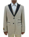 Champagne Tuxedo For Men  - Mens Tan Wedding Suit