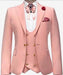 Rose Gold Tuxedo  - Rose Gold Suit - Jacket + Vest + Pants