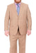 Suits For Big Belly Solid Tan