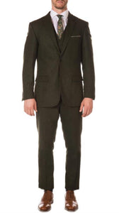 Mens Country Wedding Suits - Mens Country Wedding Attire - Hunter Green